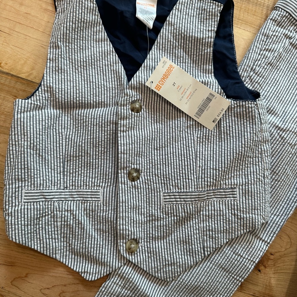 Gymboree Vest & Pants Matching Set